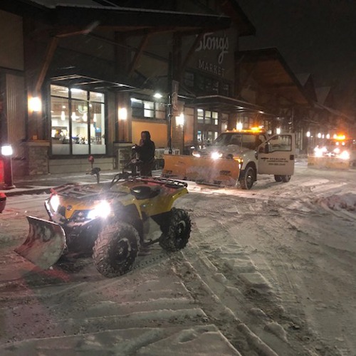Whistler Snow removal & salting